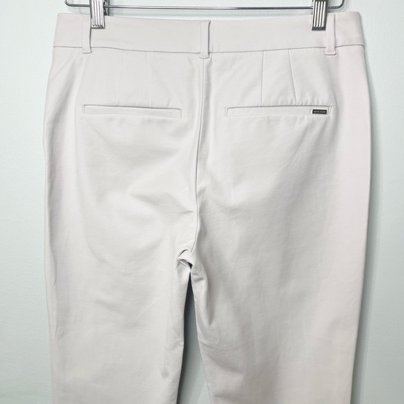 White House Black Market The Slim Crop Dress Pants Cuffed Ankle Pant 4 - Picture 6 of 14